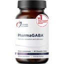 Conceptions pour la santé PharmaGABA Supplément à croquer - 200mg Biodisponible supplément à la GABA pour le stress, l'humeur, la santé immunitaire et le sommeil - Vegan, sans gluten et non-OGM (60 comprimés)