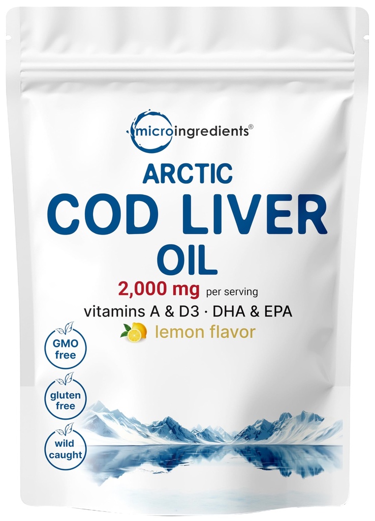 Kool Leverolie 2000mg Per Serving, 360 Softgels 