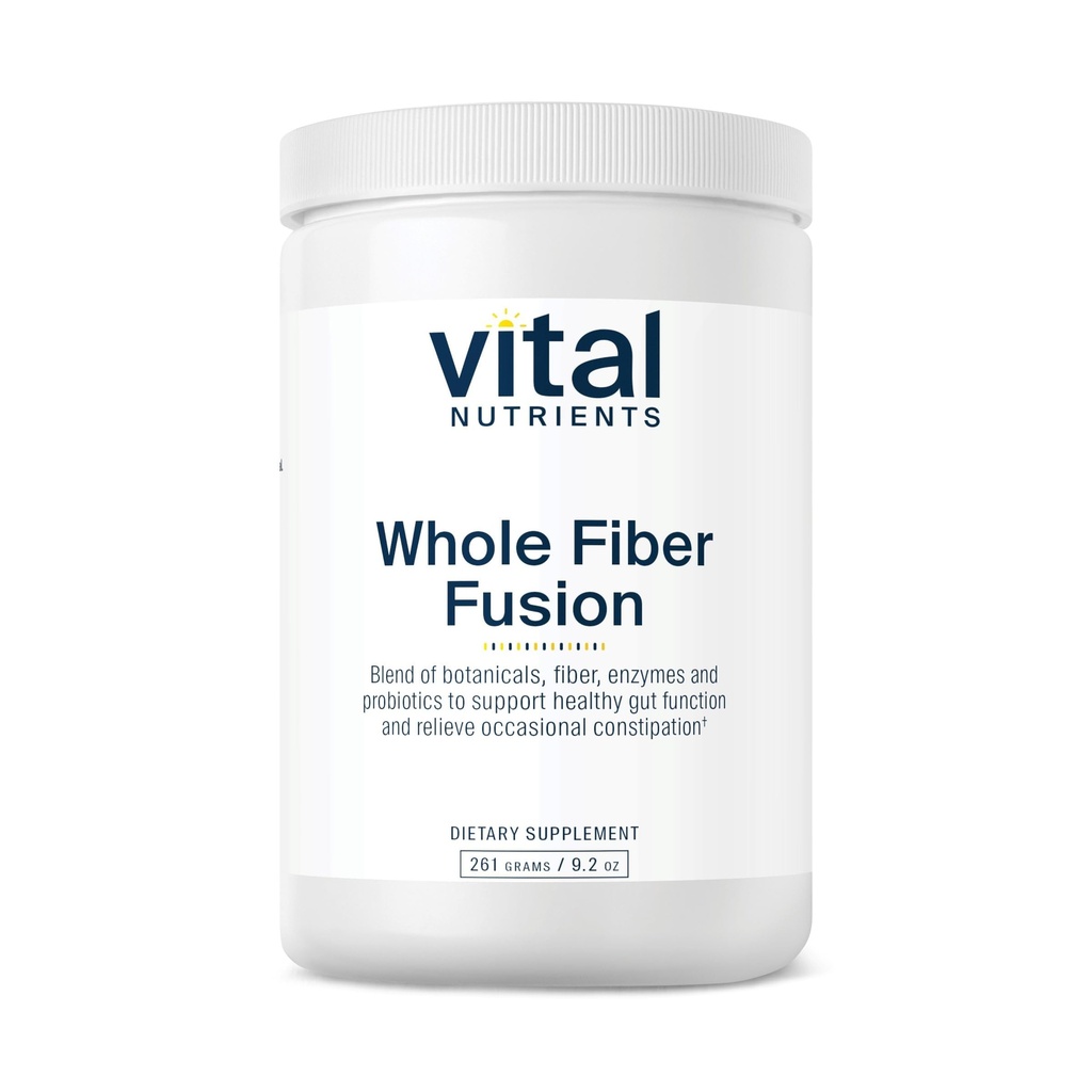 Nutriments vitaux - Poudre de fusion de fibre entière - Source naturelle de fibre alimentaire - Végétarien - 261 Grams