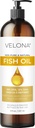 Vissen Omega-3 Olie van Velona - 8 Fl Oz 100% Zuivere en natuurlijke dragerolie 