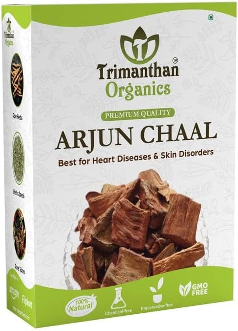 Senta Organics Arjun ki Chaal - Terminalia Arjuna- Arjuna Tree Bark - Raw.