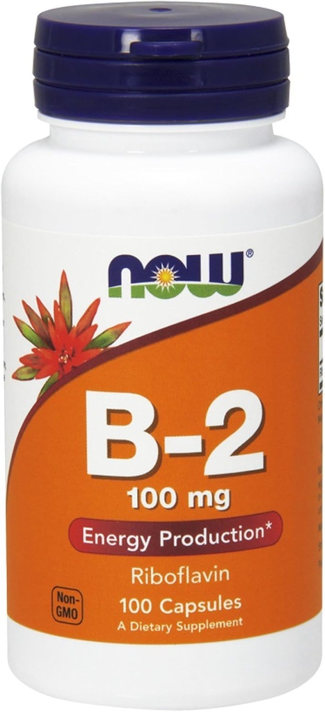NU Vitamine B-2 (riboflavine) 100mg, 100 Capsules (verpakking van 3)