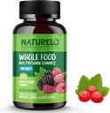 NATURELO Vitamin Gummies voor volwassenen - Kauwgom Multivitamine voor mannen en vrouwen - 120 Vegan Gummies