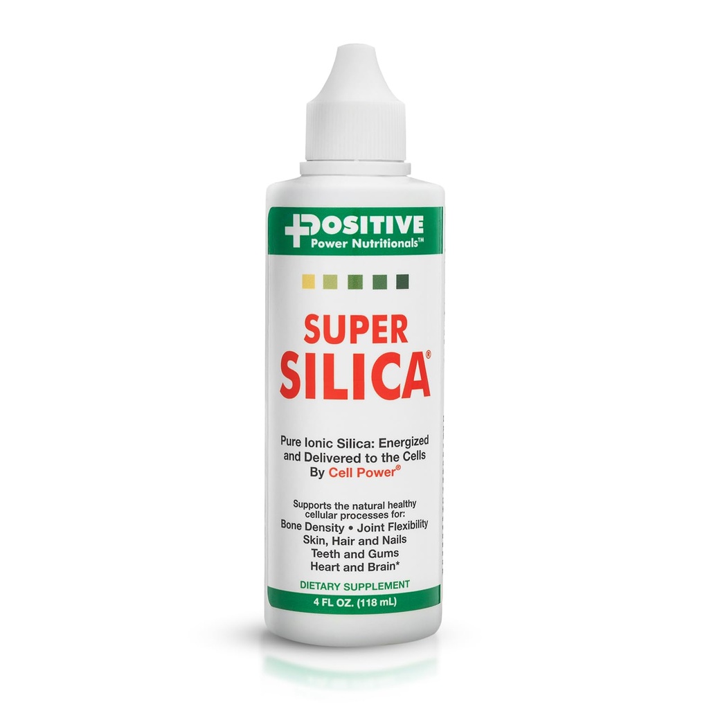 Positive Power Nutritionals Super Silicium Supplementen (4oz) - Silicium Mineral Supplementen - Silicium Liquid Supplement