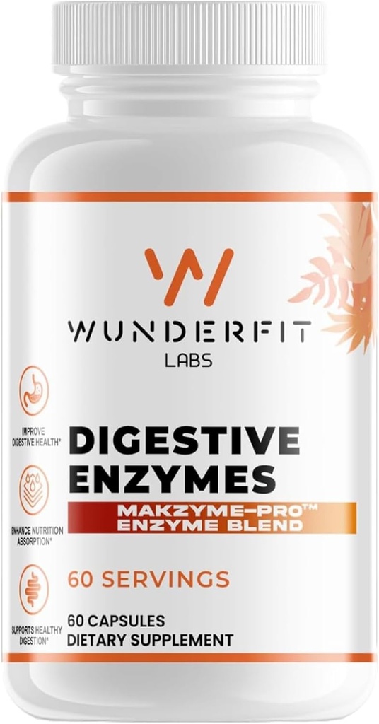 Enzymes digestifs, gélules, 60 portions