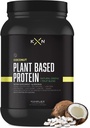 KompleX en poudre de protéines à base de plantes nutritives (25 portions) - Noix de coco naturel, végétalien, sucre zéro, faible teneur en gras, supplément alimentaire non OGM fabriqué à partir de 29 verts et fruits naturels