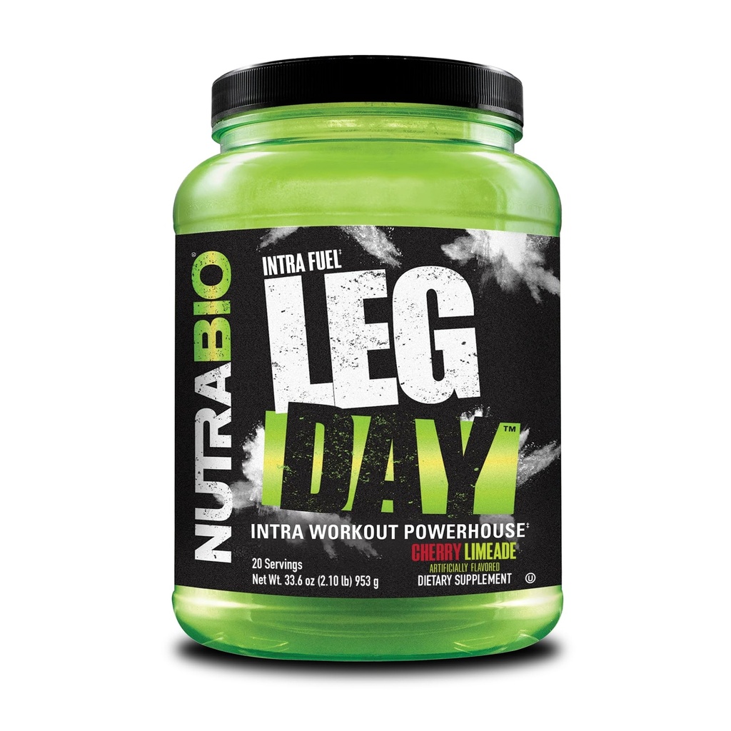 NutraBio Leg Day Intra Workout Powder 