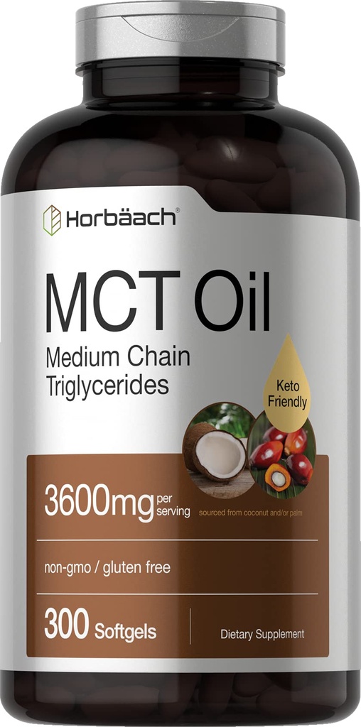 Horbäach MCT olie pillen 