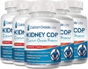 KIDNEY C.O.P. Calcium Oxalate Protecteur 120 Capsules, support du rein pour les cristaux d'oxyde de calcium, aide à arrêter la récurrence des pierres, plus forte que Chanca Piedra Stone Breaker Suppléments, 6 Pack