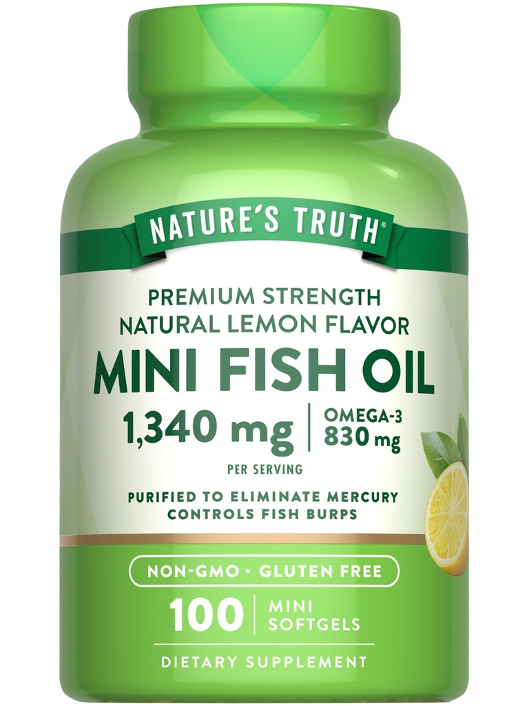 De waarheid van de natuur Mini Visolie Omega 3 