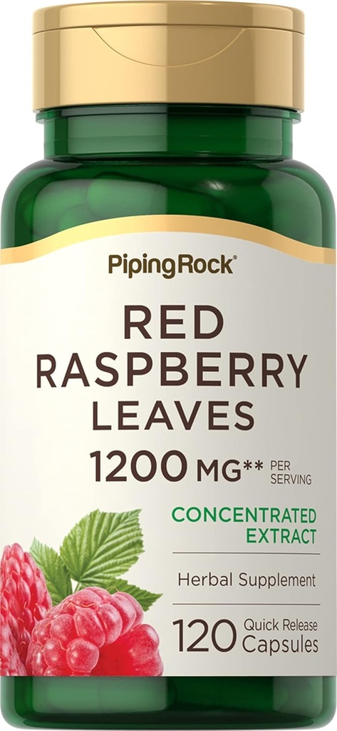 Piping Rock Red Raspberry Leaf Capsules 
