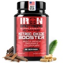 Iron Brothers Supplementen Nitric Oxyd Booster Extra sterkte pompen Supplementen voor de training met L-Arginine 