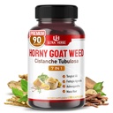 Ultra Horny Goat Weed Tongkat Ali Maca Root Tribulus - Augmenter l'énergie, l'endurance et la performance avec Fadogia Ashwagandha Ginseng L-Arginine (90 comte (paquet de 1))