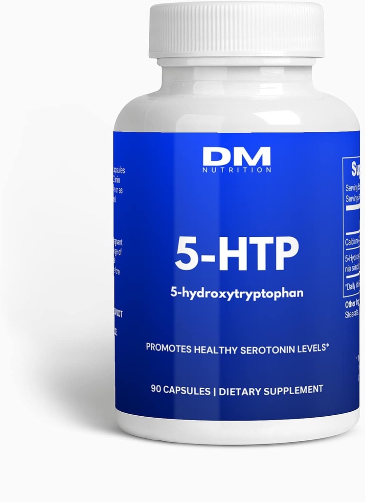 5-HTP Natural Serotonine Booster for Mood & Slaap 3 maand levering 180 capsules