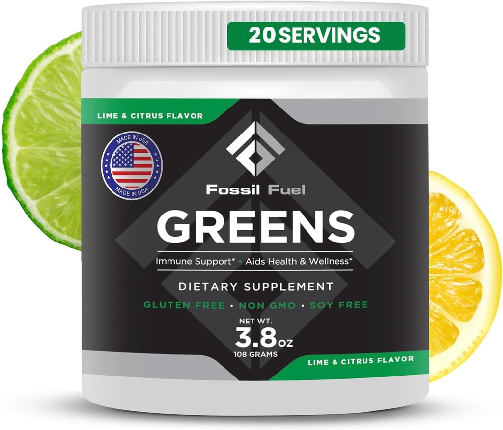 Fossiele brandstof Super Greens Poeder Premium Superfood 
