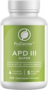Kosher APD III Probiotic Supplement, ondersteunt Occasional Constipatie, Diarree, Gas & Bloating, 5 Miljard CFUs Onderhoud 100 Vegetarische Capsules