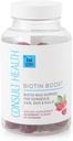 Raadpleeg Gezondheid BIOTIN Boost Gummies voor haar, huid en nagels - 10.000 mcg - Vegan Vitamine B Dieetsupplement - Ondersteunt snellere haar- en nagelsgroei - Raspberry Flavor - Black Wortel - 60 Tellen