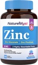 Zink, zeer absorbeerbaar Zink Gluconaat & Zink Picolinaat, 50 mg elementair zink, zacht op de maag, Immune, Cell & Skin Health, 90 Vegan Caps
