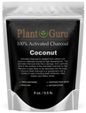 Actieve kool Poeder 8 oz. Kokosnoot - Food Grade Kosher Non-GMO - Tanden bleken, gezichtsmasker en zeep maken. Bevordert natuurlijke ontgifting en helpt spijsvertering