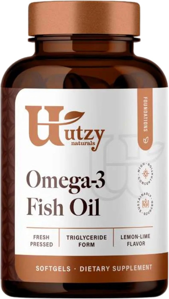 Utzy Naturals Omega-3 Visolie 