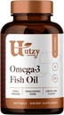 Utzy Naturals Omega-3 Visolie 