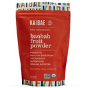 KAIBAE Premium Organic Baobab Powder I Prebiotic Gut Health, Intermittent Fasting, Immunity, Hydration 