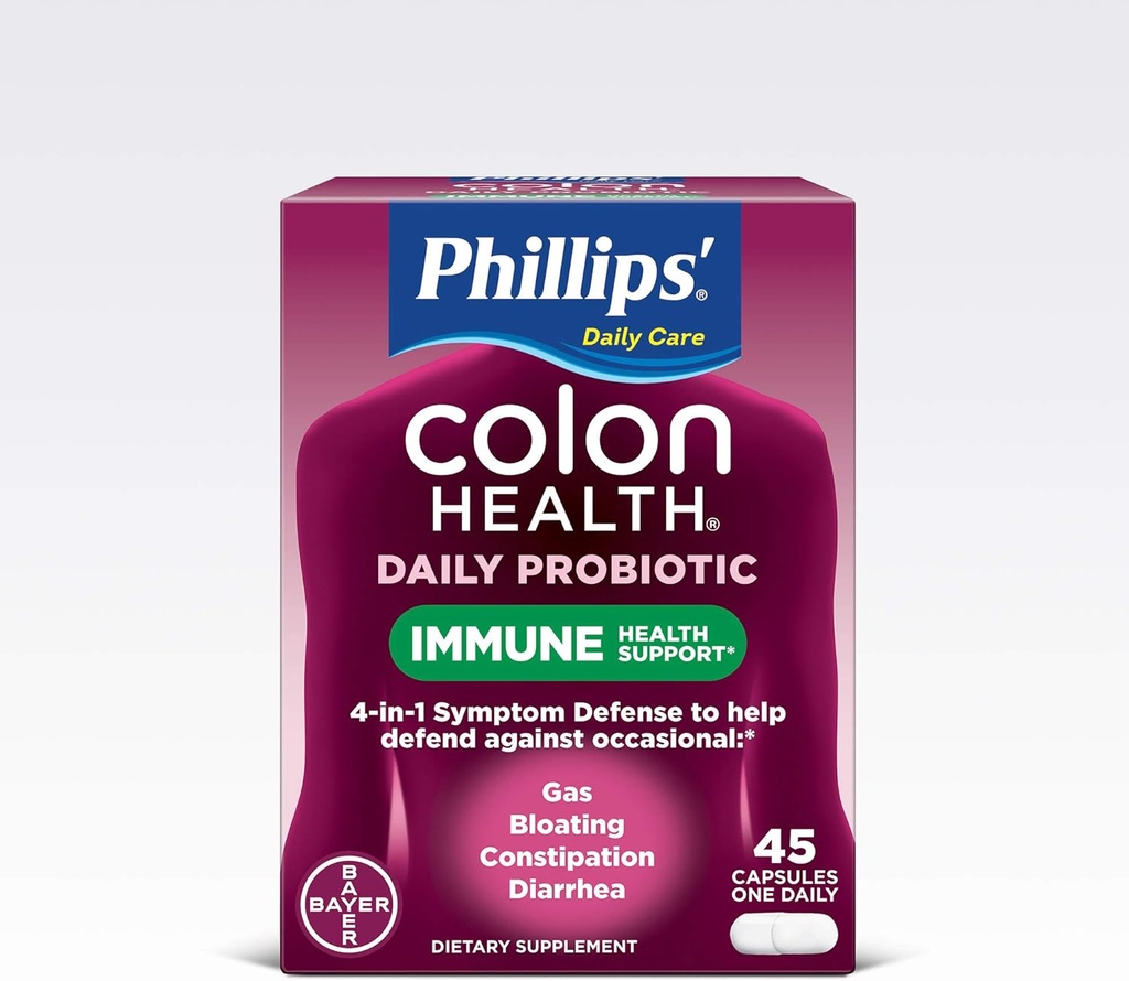 Phillips' Colon Health Probiotic Supplement, 45 Count