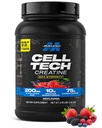MuscleTech Creatine Monohydraat Poeder Cell-Tech Creatine Post Workout Herstel Drink Spier Builder voor mannen & vrouwen Muscle Building Supplementen Fruit Punch, 3 lbs (27 Serv)
