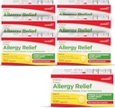 Leider 4 uur Allergie Relief, Chlorfeniramine Maleate Tablets, Antihistamine, 4 mg, 100 Telling (pakket van 6)