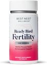 Best Nest Wellness Vrouwen Vruchtbaarheid - Dagelijkse Multivitamine voor zwangerschap Ondersteuning - Supplement met Gemethyleerde Vitaminen Hulpmiddelen Conceptie - Voedingssupplement met Ashwagandha & Folate - 30 tabletten