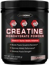 ZEBORA Micronized Creatine Monohydraat Poeder, Creatine Monohydraat voor vrouwen-mannen, helpt spierherstel, verbetert spiergrootte & sterkte met 5G Creatine en 1G Taurine