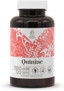 Quinine 120 Capsules.com Suppléments alimentaires à base de plantes à haute capacité.com fabriqués avec des capsules végétales et quinine (Cinchona officinalis) Barque séchée (120 Nombre)