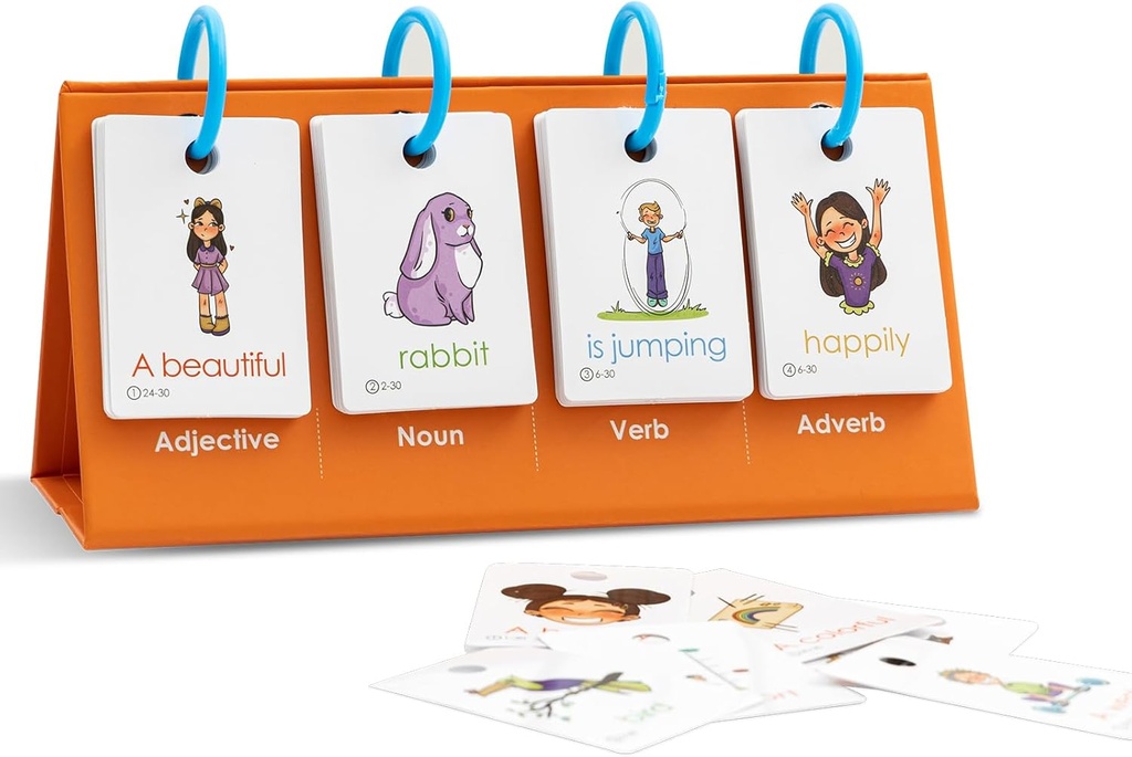 Tichgeim Sentence Building for Kids, Speech Therapy Materials Leer om te lezen Sentence Builder for 3-8, Preschool Kindergarten Learning Activiteiten Klaslokaal moet hebben voor jongens Meisjes 1e 2e 3e graad