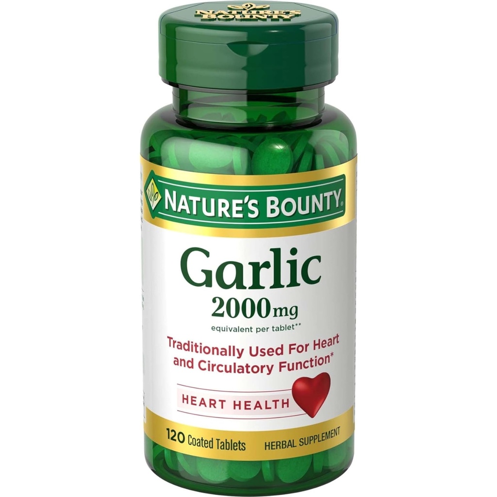 Nature's Bounty Knoflook 2000mg, Tabletten 120 ee