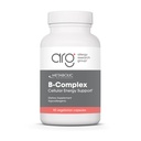 Maintenance métabolique complexe B - Complexe de vitamine B méthylée pour les femmes et les hommes, support énergétique cellulaire avec folate, niacine et biotine, supplément VIT B - 90 capsules véganes (paquet de 1)