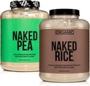 Naked Vegan Protein Bundle: 5LB Unflavored Pea en 5LB Biologische Rijst