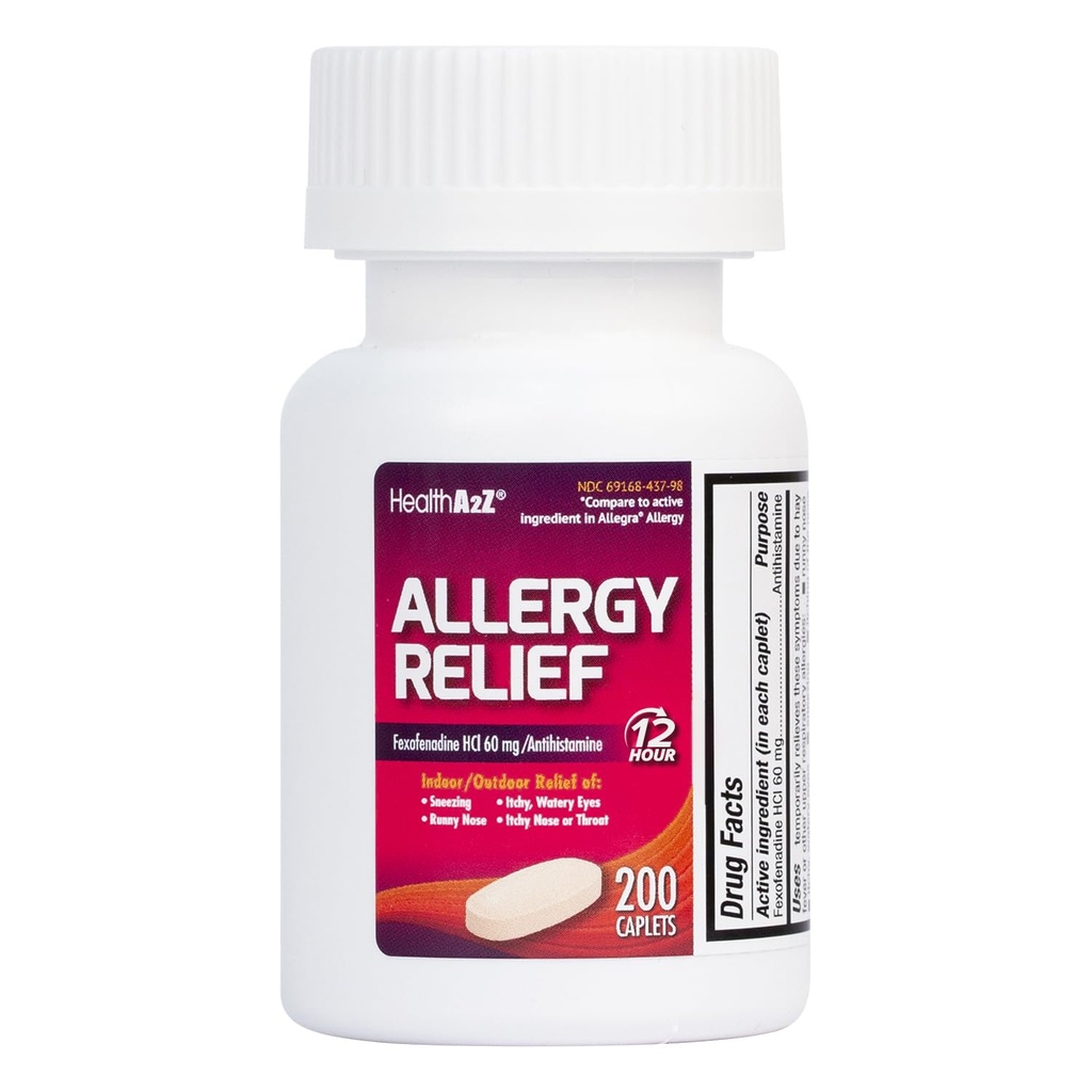 HealthA2Z® Fexofenadine Hydrodide 60mg 