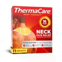 ThermaCare Heat Wraps for Neck & Shoulder Pain Relief - Portable Lijm Verwarmingspads with 16-Hour Therapeutic Heat - Drug-Free Muscle & Joint Soothing Patches - Large - 11-Count