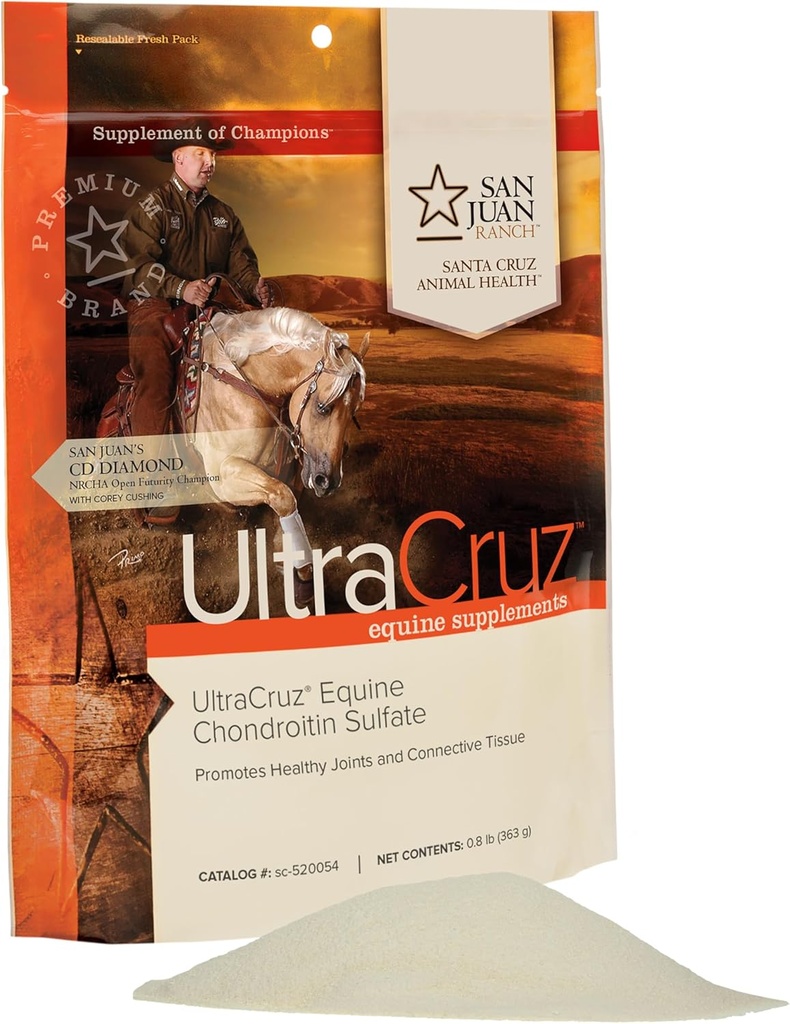UltraCruz® Equine Chondroitinsulfaat, 1 lb, poeder
