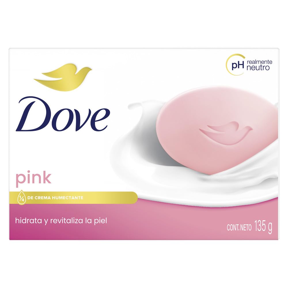 Pink/Rosa de savon de colombe 4.75 Ounce / 135g, 4.75 Fl Ounce