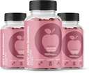 (3 Pack) Svelte ACV Gummies Formule avancée, Svelte Gummies 1000mg, 180 Nombre