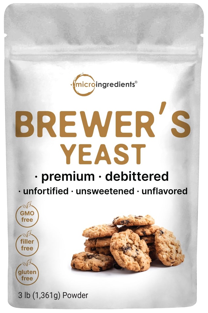Brouwers Gistpoeder voor Borstvoeding, 3lbs (90 Servings) 
