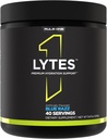 Regel 1 Lytes - Hydratatie Support Mix met 5 Elektrolyt Mineralen Verbeterd met Citrulline, Kokoswater en Watermeloenpoeders, Plus Antioxidant Vitamine C (40 Servers, Blue Razz)