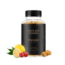 Black Girl Vitaminen - Prenatale Gummies voor Vrouwen Vitamine met Folaat voor Bone Health Support, Glutenvrij, (Raspberry-Lemonade), 60ct