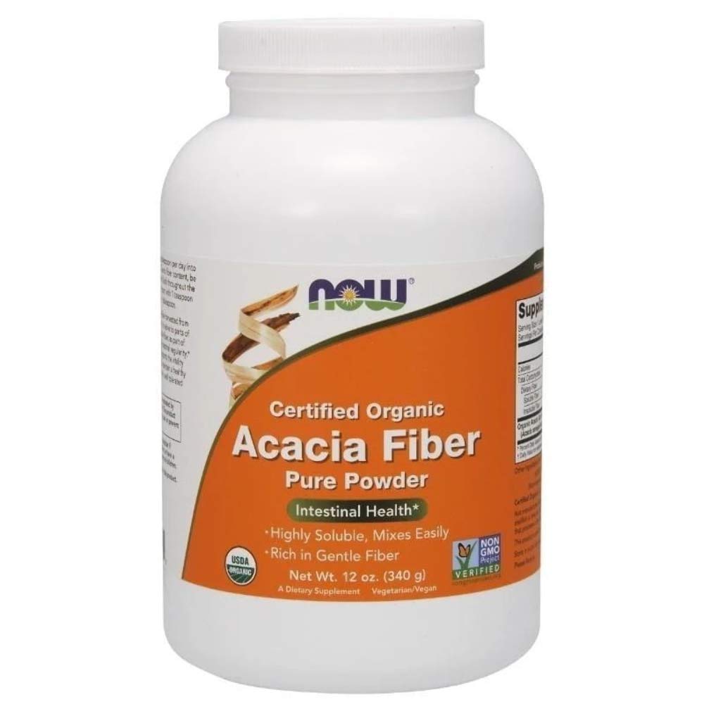 Nu Foods Fiber Powder, Biologische Acacia, 12-Ounce (pakket van 3)