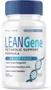 rize labs Lean Gene Supplement, Metabole ondersteuning Formule voor geavanceerde gewichtsverlies, maximale sterkte capsules, all-natuurlijke pillen (60 capsules)