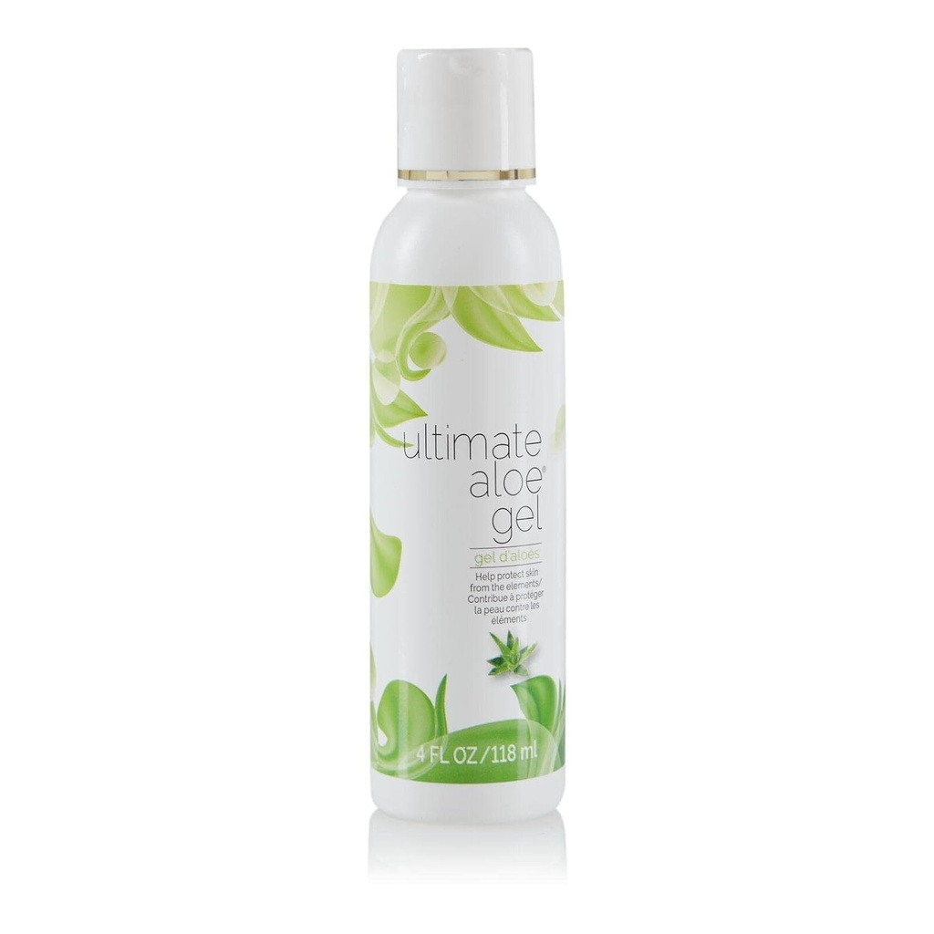 Ultimate Aloe Gel - Contains Enzymes, Amino Acids, Vitamins and Minerals, Relieves Sunburn, Relieves Dry Skin, Insect Bites, Irritations and Minor Scrapes, Market America (4 oz./116 ml)