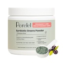 Perelel Synbiotic Greens Powder, Superfood Blend with Fruits, Greens, Probiotics, Fiber, Spirulina & Chlorella, Daily Greens Supplement, Soy & Gluten Free, Non GMO, Acai Berry Flavor, 30 Servers