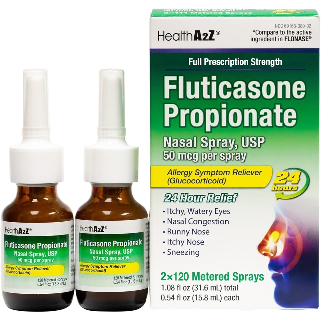 HealthA2Z® Fluticasone Propionate Nasal Sprays 