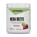 NutraBio Organic Beet Root Powder Superfood met nitraten en antioxidanten - Ondersteunt prestaties, circulatie, bloedstroom en algemene gezondheid - niet-GMO, vegetarisch, 30 porties
